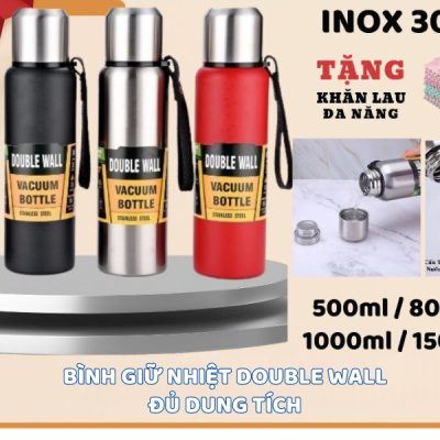 Bình giữ nhiệt Double Wall 500ml binhgiunhietnet (1)