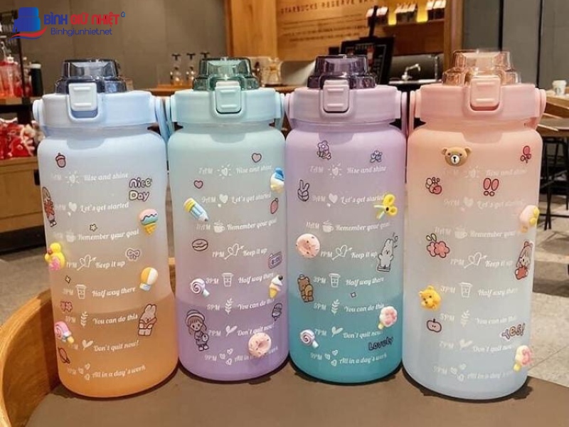 Bình giữ nhiệt 1 lít nhiều màu sắc
