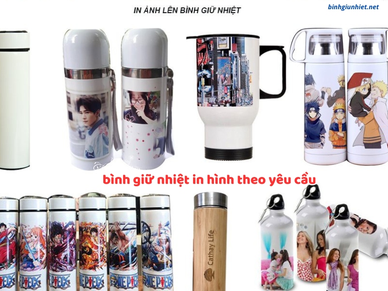 bình giữ nhiệt in hình theo yêu cầu binhgiunhietnet