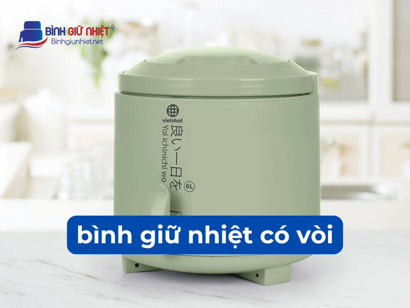 Bình Giữ Nhiệt Có Vòi