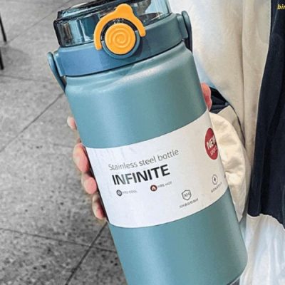Bình giữ nhiệt infinite có ống hút 1700ml - Ảnh 3