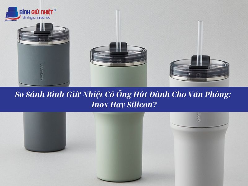 Review Bình Giữ Nhiệt Có Ống Hút Dành Cho Văn Phòng Được Yêu Thích Nhất 
