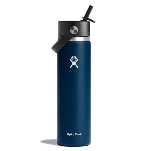 Bình giữ nhiệt Hydro Flask 24 OZ WIDE FLEX STRAW CAP INDIGO (W24BFS464) 1 binh giu nhiet hydro flask 24 oz wide flex straw cap indigo w24bfs464