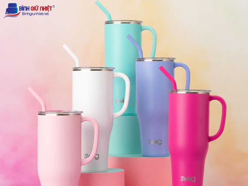 Khám phá chi tiết về bình giữ nhiệt có ống hút đựng sữa