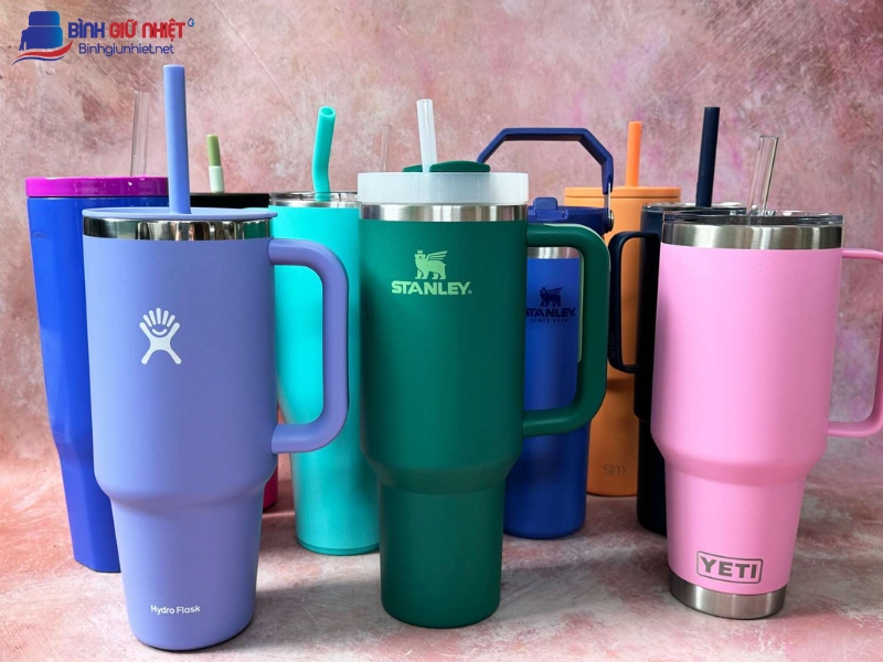 So Sánh Giữa Bình Giữ Nhiệt Có Ống Hút Và Cốc Giữ Nhiệt