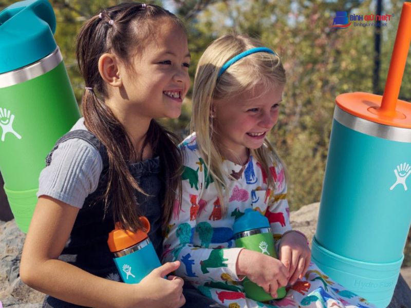 TOP 3 mẫu bình giữ nhiệt Hydro Flask Kids đáng yêu, an toàn cho bé