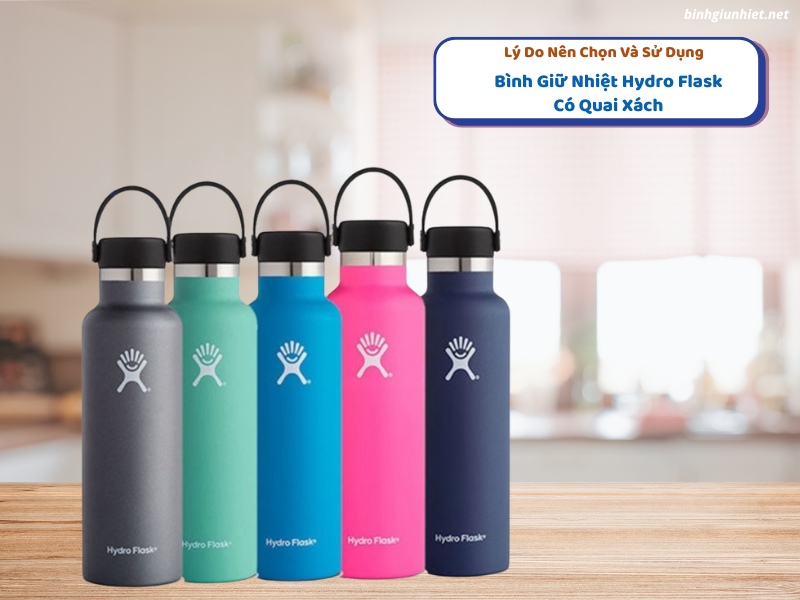 Bình Giữ Nhiệt Hydro Flask Có Quai Xách