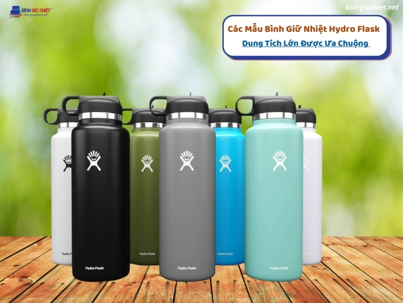 Bình Giữ Nhiệt Hydro Flask Dung Tích Lớn binhgiunhietnet