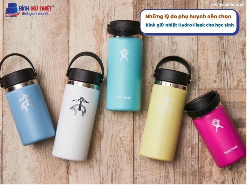 bình giữ nhiệt Hydro Flask cho học sinh binhgiunhietnet