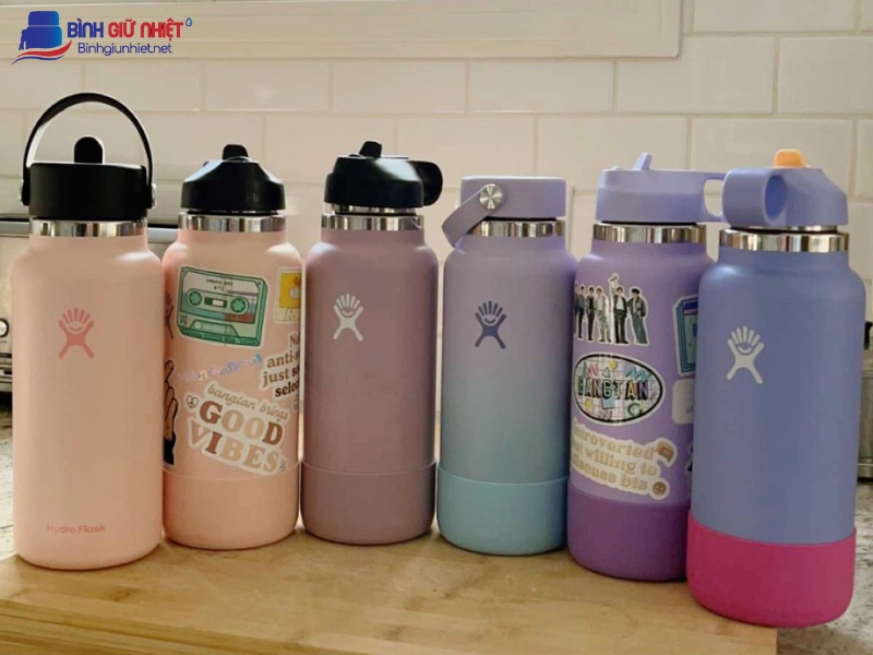 giá bình Hydro Flask có logo