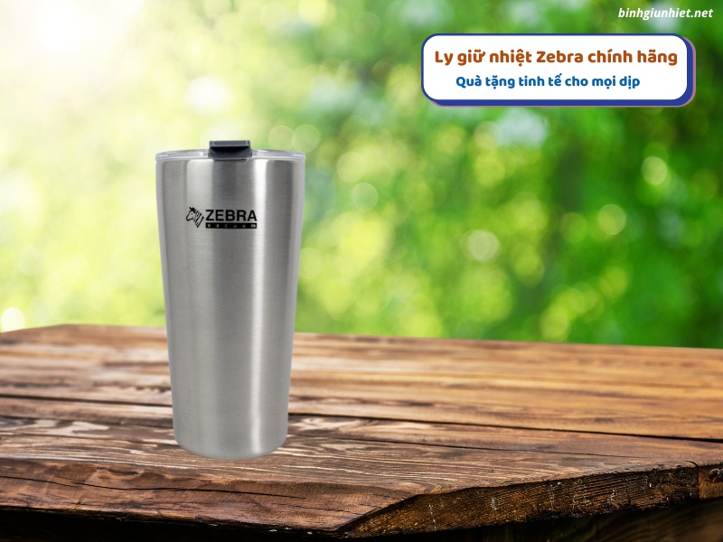 Ly giữ nhiệt Zebra chính hãng binhgiunhietnet