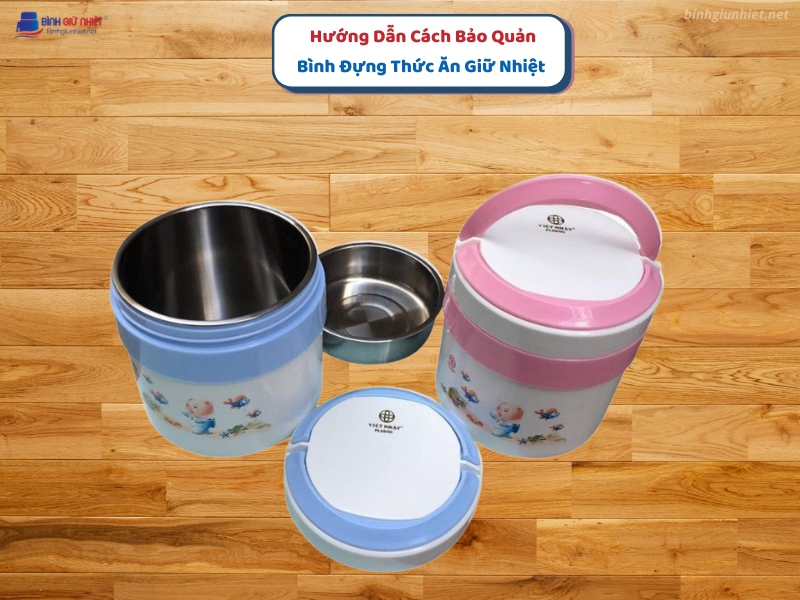 Bảo Quản Bình Đựng Thức Ăn Giữ Nhiệt binhgiunhietnet