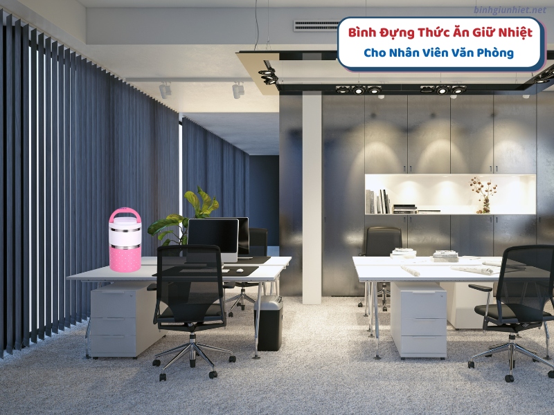 Mua Bình Đựng Thức Ăn Giữ Nhiệt Cho Nhân Viên Văn Phòng Ở Đâu Chính Hãng ?
