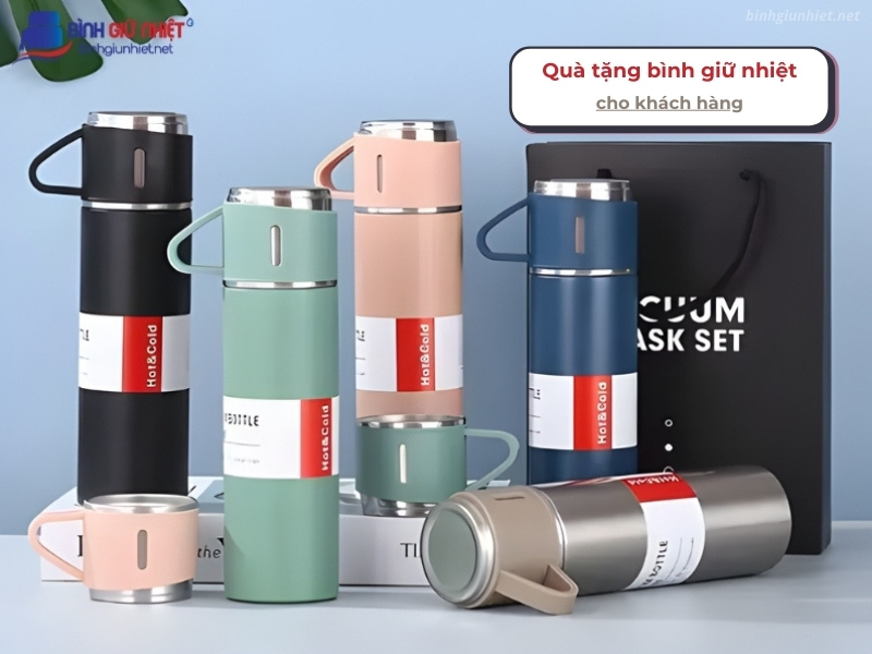Quà tặng bình giữ nhiệt cho khách hàng binhgiunhietnet